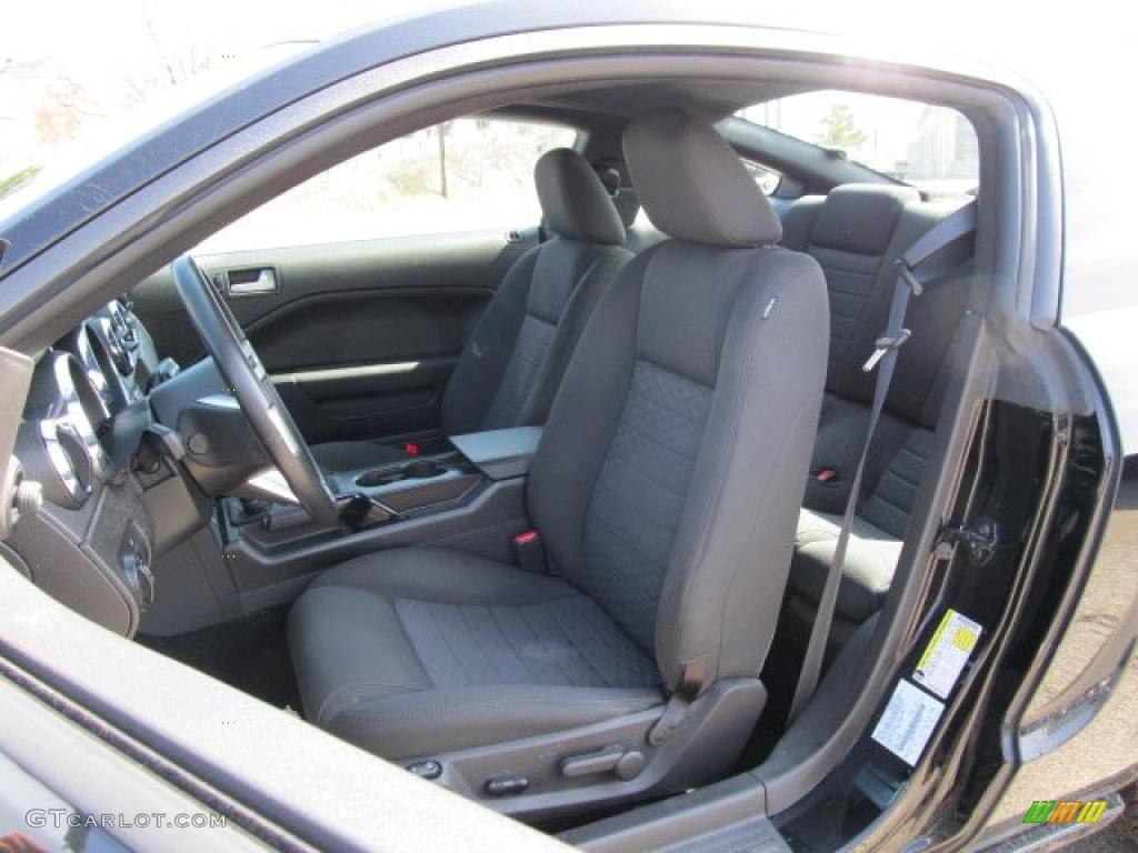 Dark Charcoal Interior 2008 Ford Mustang GT Deluxe Coupe Photo #46779735