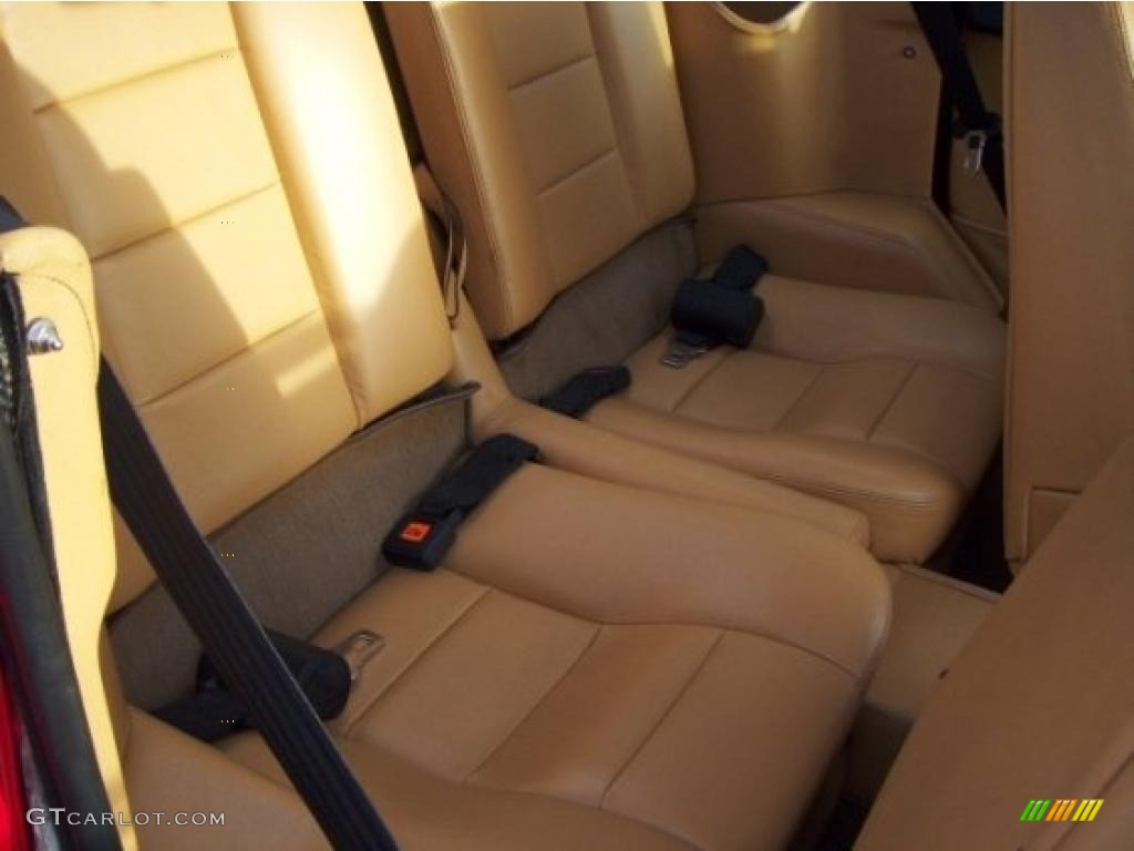 Tan Interior 1989 Ferrari Mondial t Cabriolet Photo #4677975