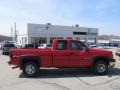 2005 Victory Red Chevrolet Silverado 2500HD LS Extended Cab 4x4  photo #2