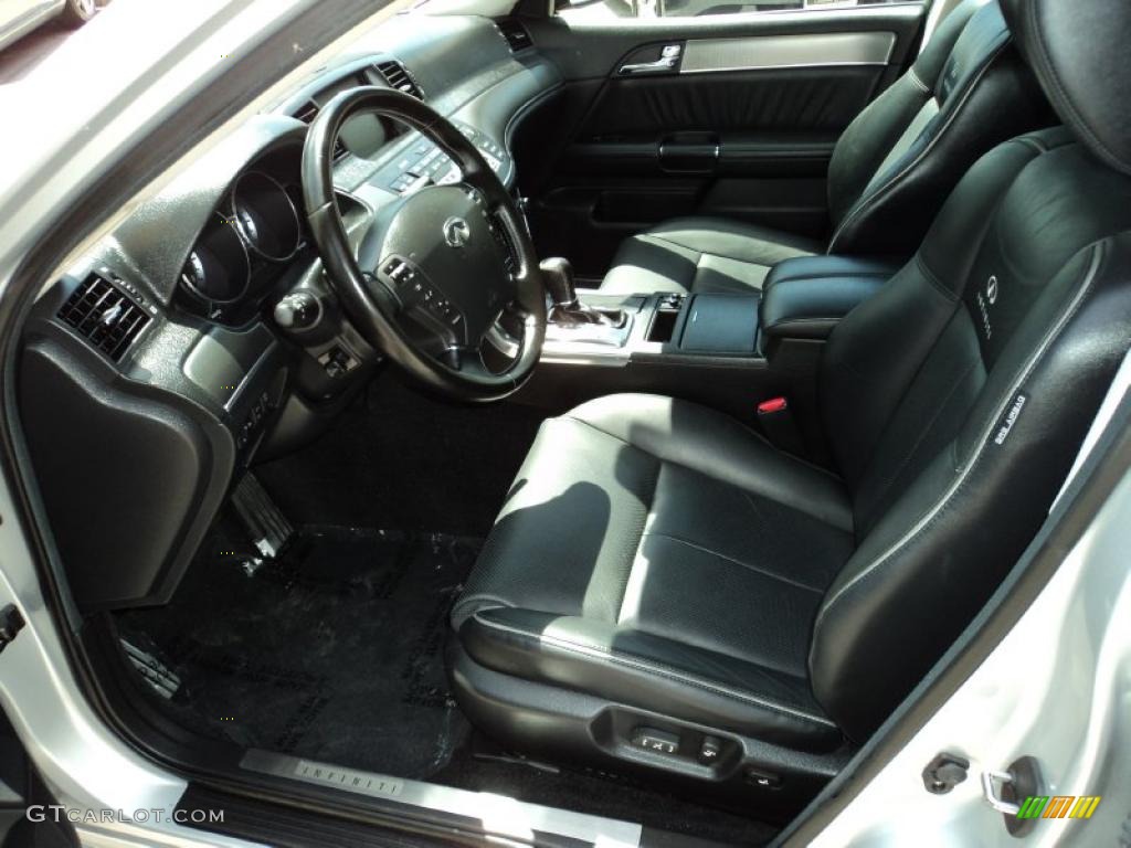 Graphite Interior 2008 Infiniti M 35 S Sedan Photo #46780653