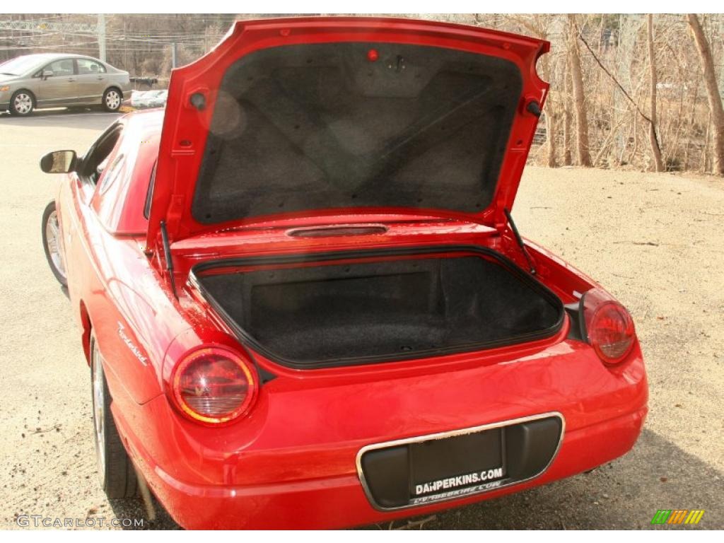 2005 Ford Thunderbird Premium Roadster Trunk Photo #46781385