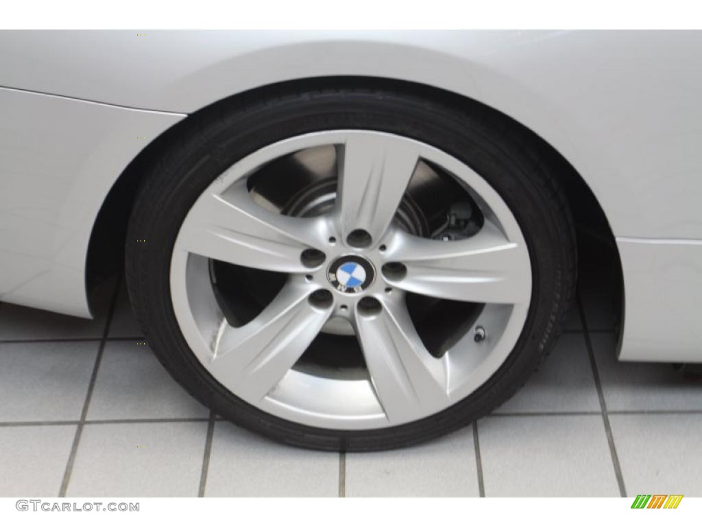 2009 3 Series 335i Coupe - Titanium Silver Metallic / Black photo #16