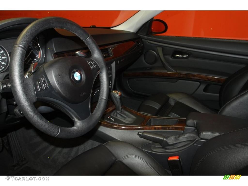 2009 3 Series 335i Coupe - Titanium Silver Metallic / Black photo #38
