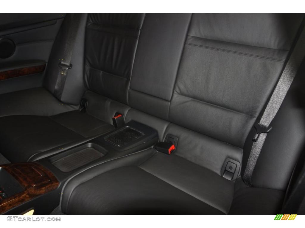2009 3 Series 335i Coupe - Titanium Silver Metallic / Black photo #40