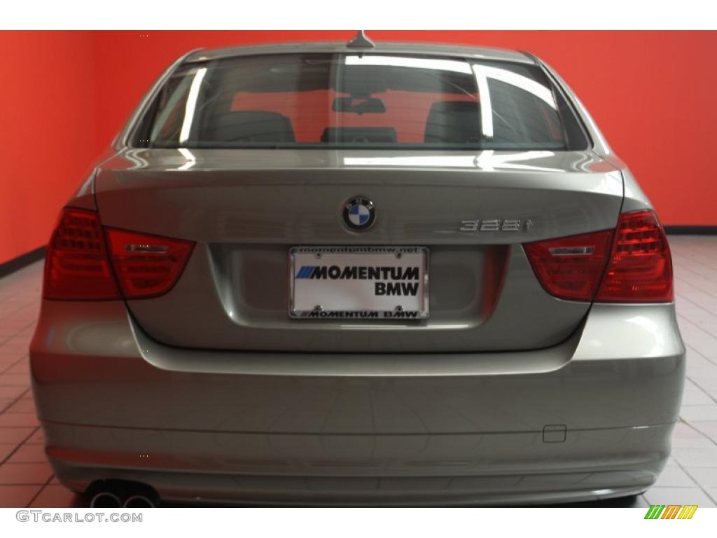 2009 3 Series 328i Sedan - Platinum Bronze Metallic / Black photo #4