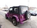 1997 Magenta Jeep Wrangler SE 4x4  photo #8