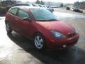 2003 Sangria Red Metallic Ford Focus ZX3 Coupe  photo #2