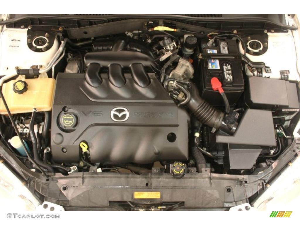 2004 Mazda MAZDA6 s Sport Sedan 3.0 Liter DOHC 24 Valve VVT V6 Engine Photo #46785366
