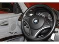 Grey Dakota Leather Steering Wheel Photo for 2009 BMW 3 Series #46785372