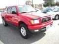 2001 Radiant Red Toyota Tacoma V6 PreRunner Double Cab  photo #8
