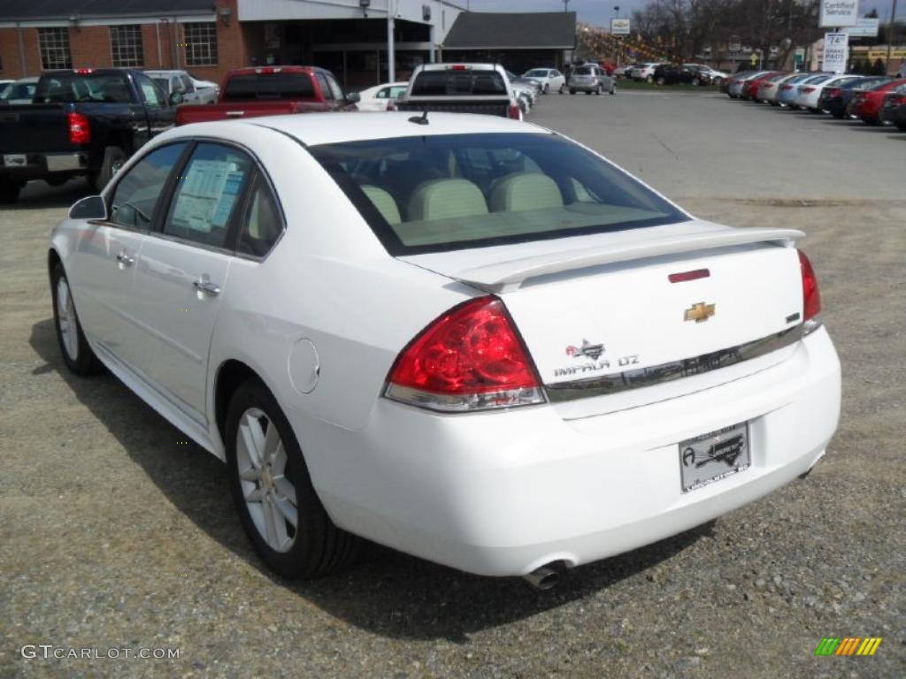 2011 Impala LTZ - Summit White / Neutral photo #2