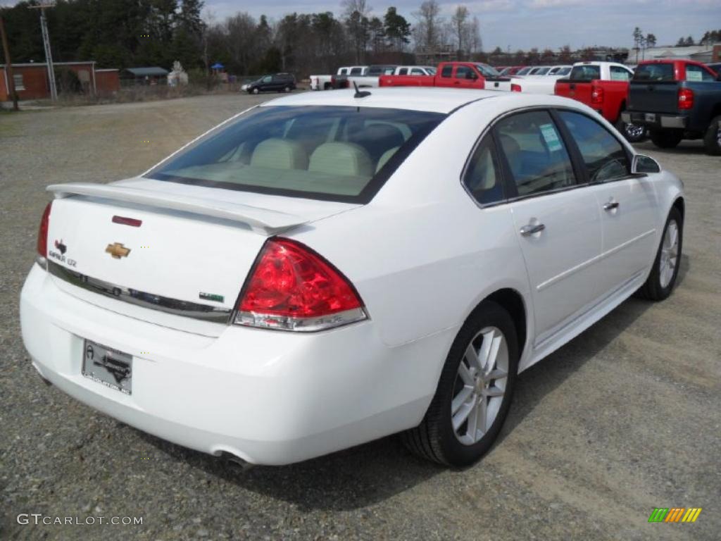 2011 Impala LTZ - Summit White / Neutral photo #4