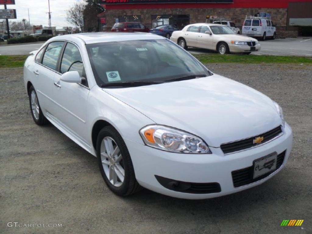 2011 Impala LTZ - Summit White / Neutral photo #5