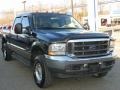 2004 Dark Green Satin Metallic Ford F250 Super Duty Lariat Crew Cab 4x4  photo #2