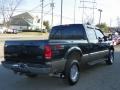 2004 Dark Green Satin Metallic Ford F250 Super Duty Lariat Crew Cab 4x4  photo #3
