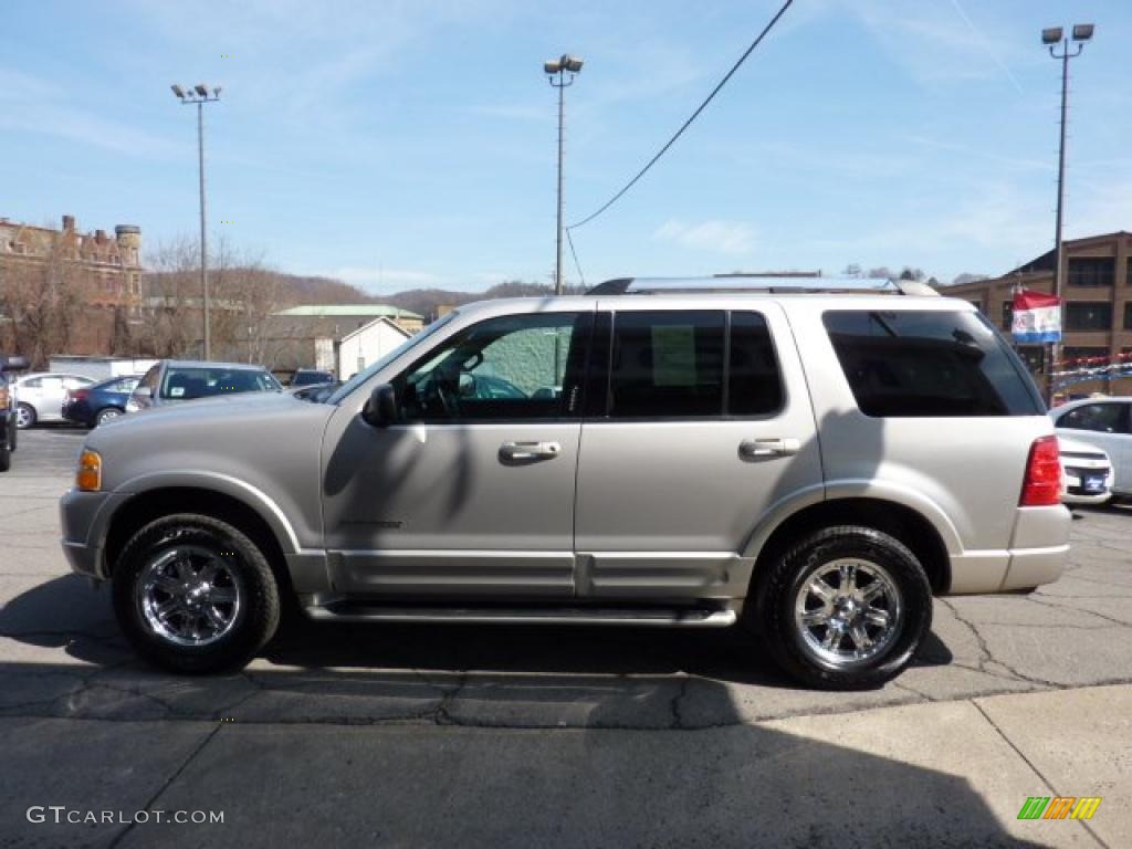 2005 Explorer Limited 4x4 - Silver Birch Metallic / Midnight Grey photo #6