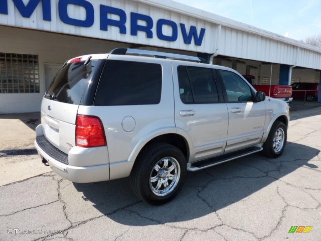 2005 Explorer Limited 4x4 - Silver Birch Metallic / Midnight Grey photo #10