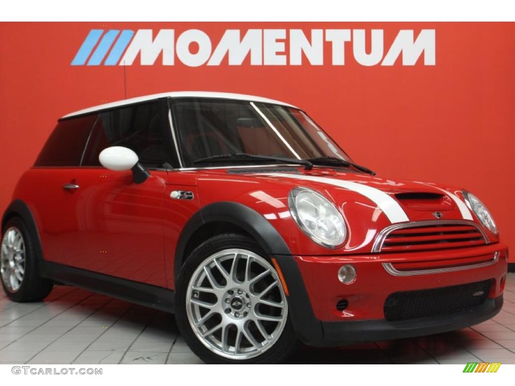 2002 Cooper S Hardtop - Chili Red / Panther Black photo #1
