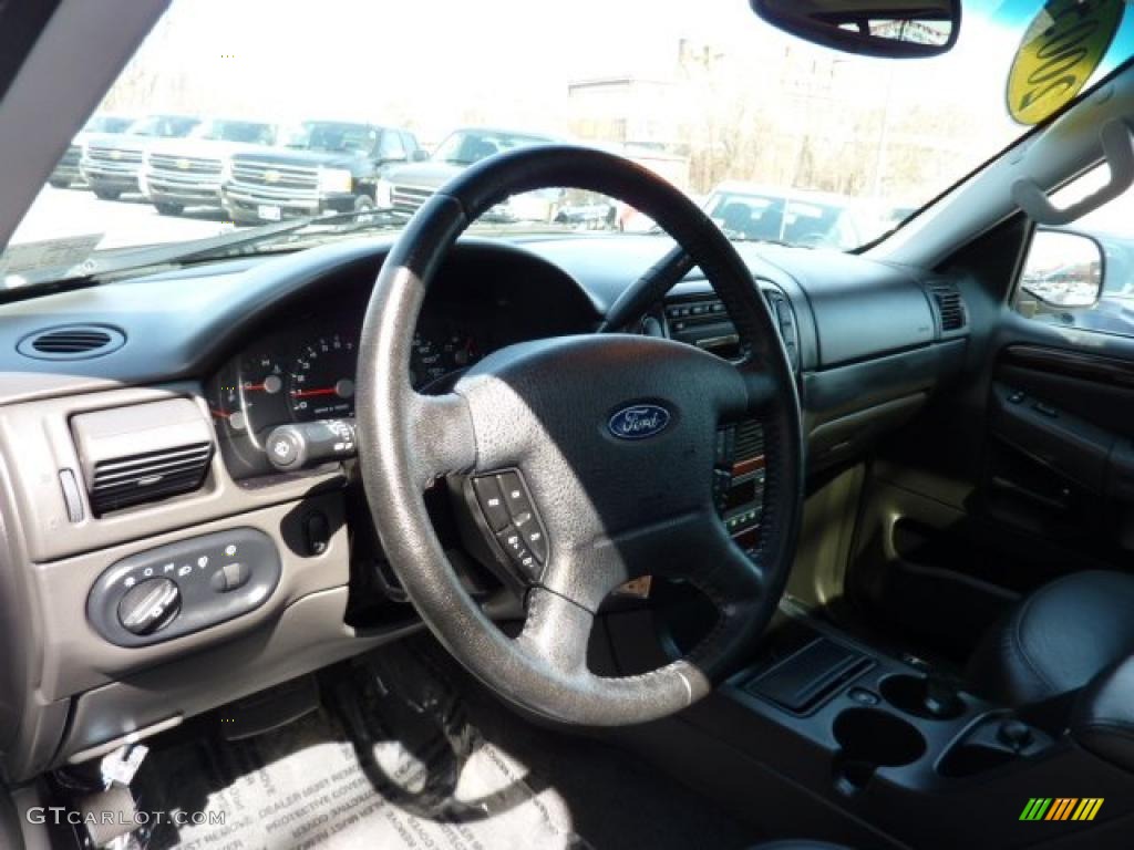 2005 Explorer Limited 4x4 - Silver Birch Metallic / Midnight Grey photo #13