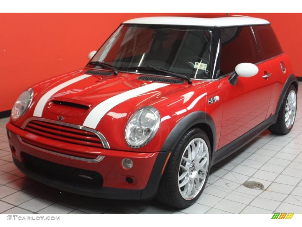 2002 Cooper S Hardtop - Chili Red / Panther Black photo #7