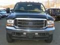 2004 Dark Green Satin Metallic Ford F250 Super Duty Lariat Crew Cab 4x4  photo #24