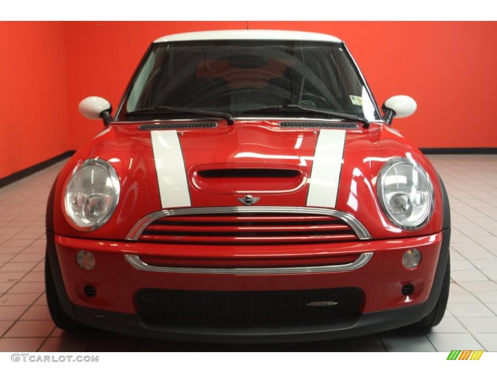2002 Cooper S Hardtop - Chili Red / Panther Black photo #9