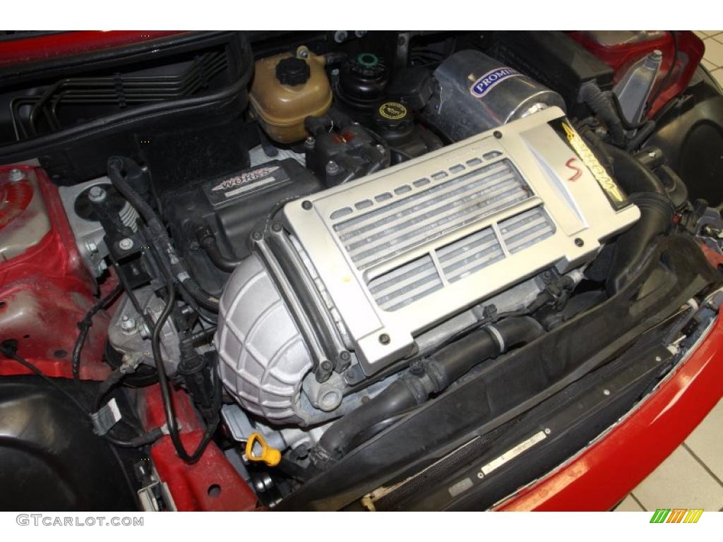 2002 Mini Cooper S Hardtop 1.6 Liter Supercharged SOHC 16-Valve 4 Cylinder Engine Photo #46787478