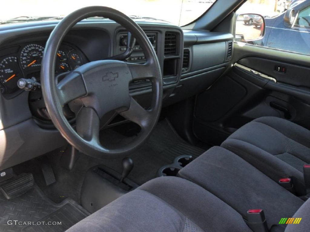Dark Charcoal Interior 2007 Chevrolet Silverado 1500 Classic LS Crew Cab 4x4 Photo #46787814