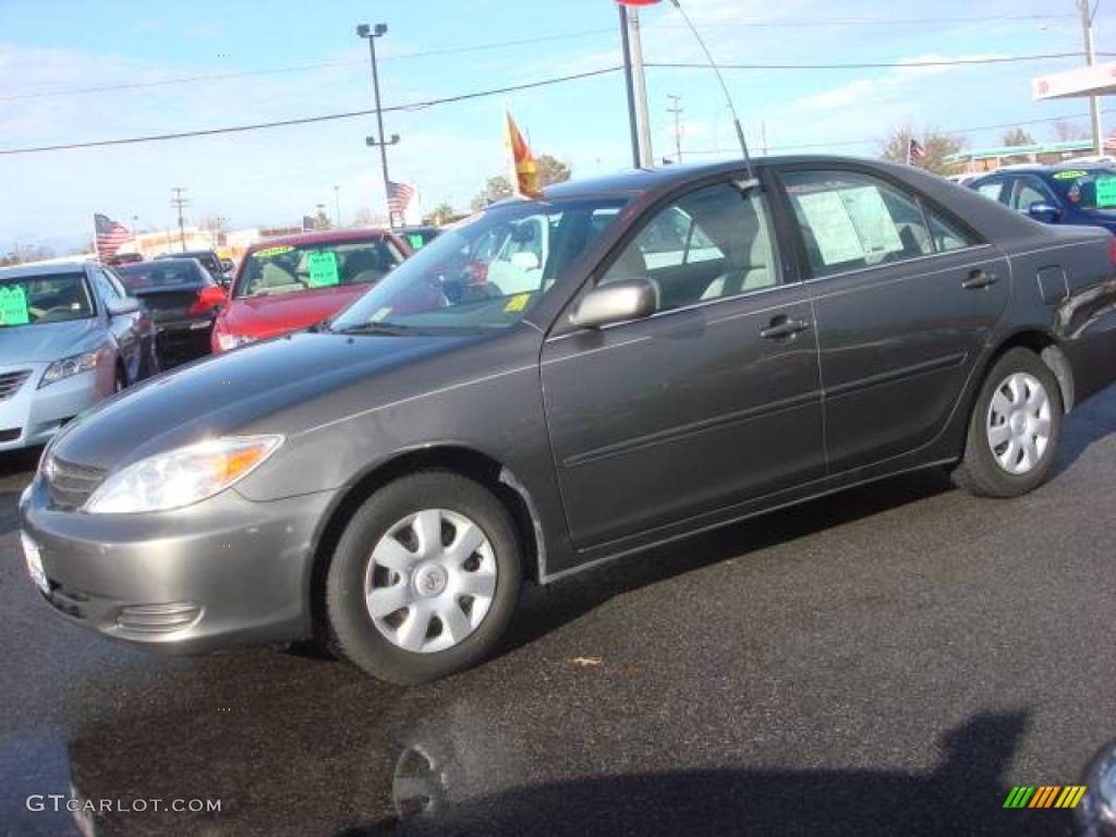 2003 Camry LE - Phantom Gray Pearl / Stone photo #2