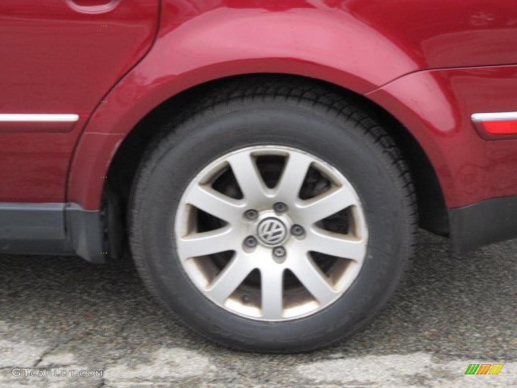 2003 Passat GLS Sedan - Colorado Red Pearl / Beige photo #4