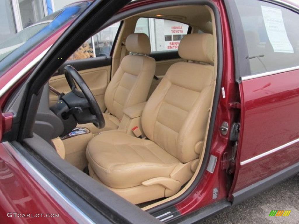 2003 Passat GLS Sedan - Colorado Red Pearl / Beige photo #15
