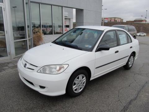 2004 Honda civic coupe specifications