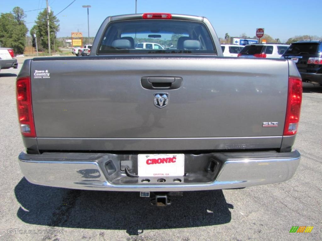 2005 Ram 1500 SLT Quad Cab - Mineral Gray Metallic / Dark Slate Gray photo #6