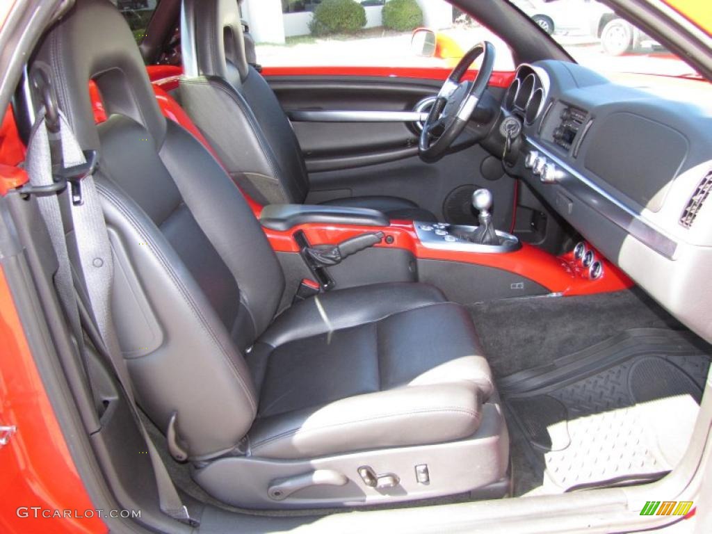 Ebony Black Interior 2005 Chevrolet SSR Standard SSR Model Photo #46790529