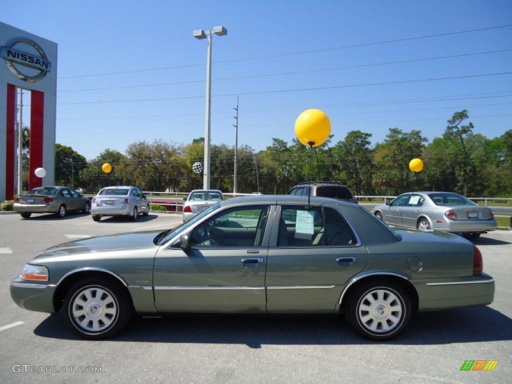 2004 Grand Marquis LS Ultimate Edition - Spruce Green Metallic / Medium Parchment photo #2