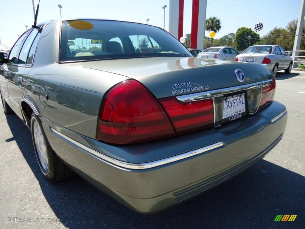 2004 Grand Marquis LS Ultimate Edition - Spruce Green Metallic / Medium Parchment photo #10