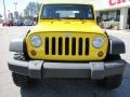 2009 Detonator Yellow Jeep Wrangler X 4x4  photo #2