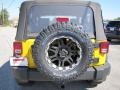 2009 Jeep Wrangler X 4x4 Wheel and Tire Photo