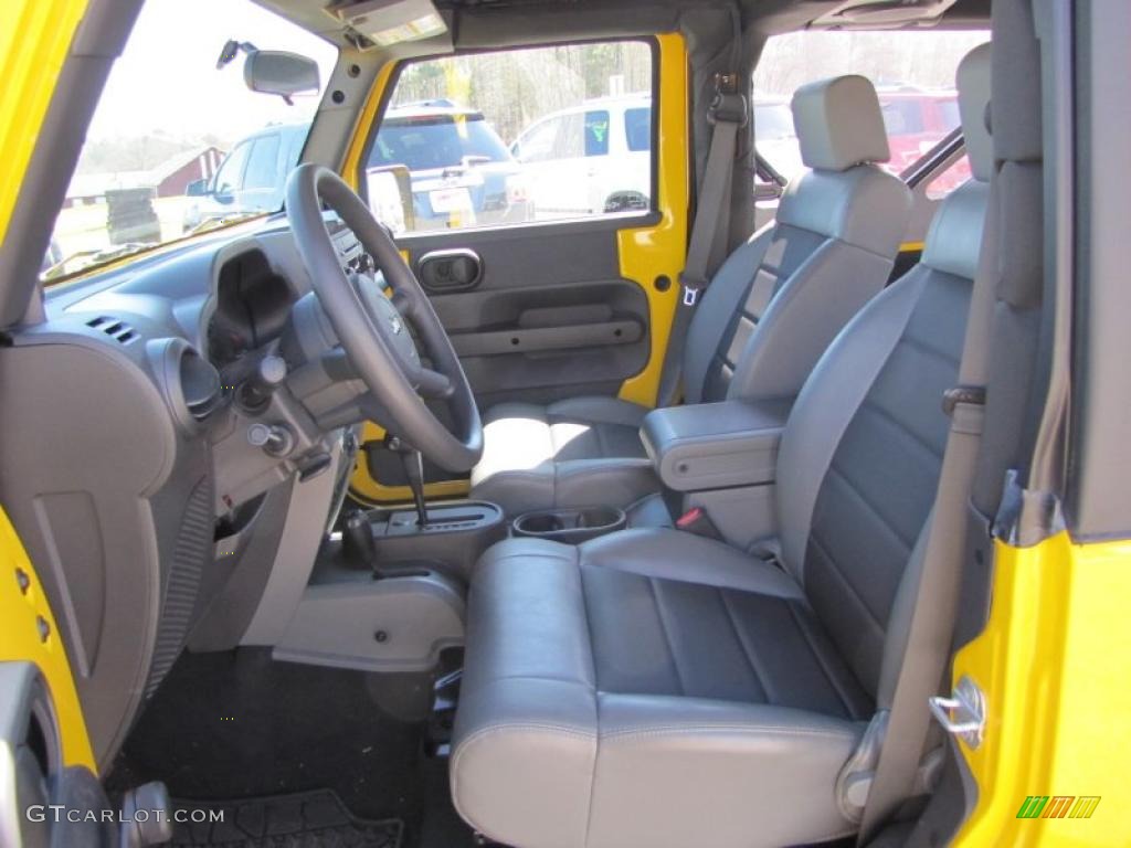 Dark Slate Gray/Medium Slate Gray Interior 2009 Jeep Wrangler X 4x4 Photo #46790937