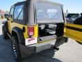 2009 Detonator Yellow Jeep Wrangler X 4x4  photo #14