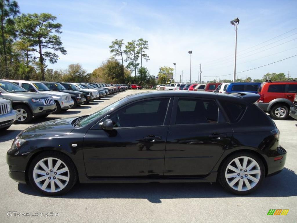 Black Mica 2007 Mazda MAZDA3 MAZDASPEED3 Sport Exterior Photo #46791051