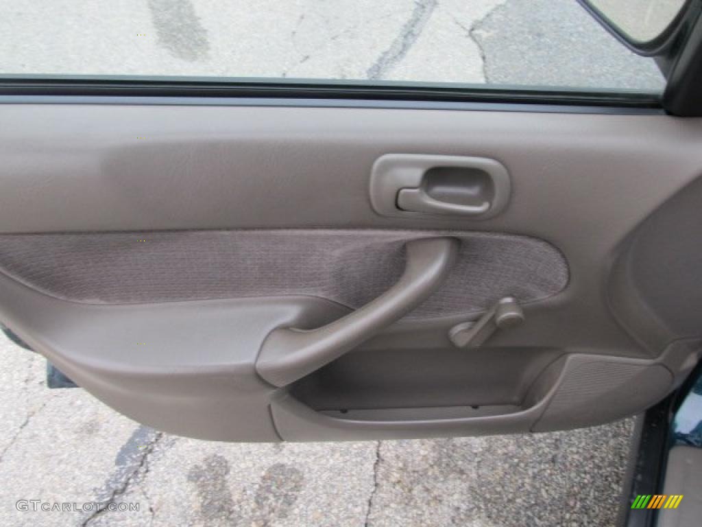 1996 Honda Civic DX Sedan Gray Door Panel Photo #46791324