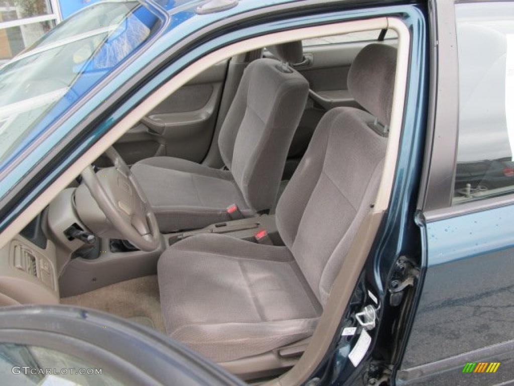 Gray Interior 1996 Honda Civic DX Sedan Photo #46791339
