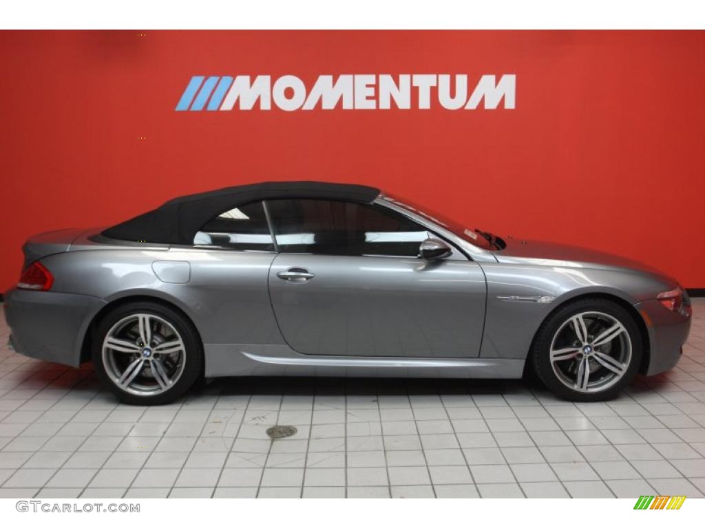 2008 M6 Convertible - Space Grey Metallic / Black photo #5