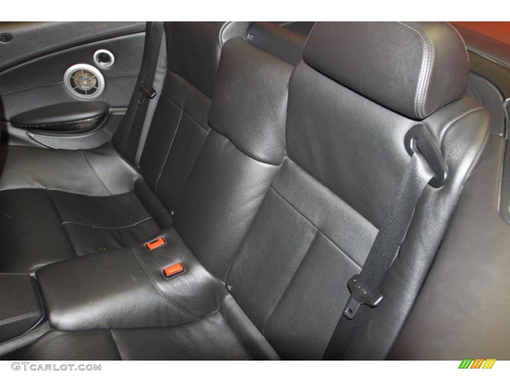Black Interior 2008 BMW M6 Convertible Photo #46791660