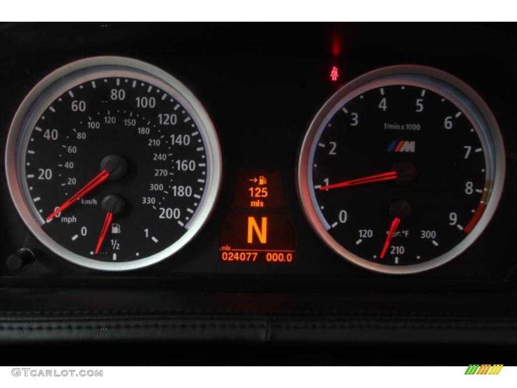2008 BMW M6 Convertible Gauges Photo #46792467