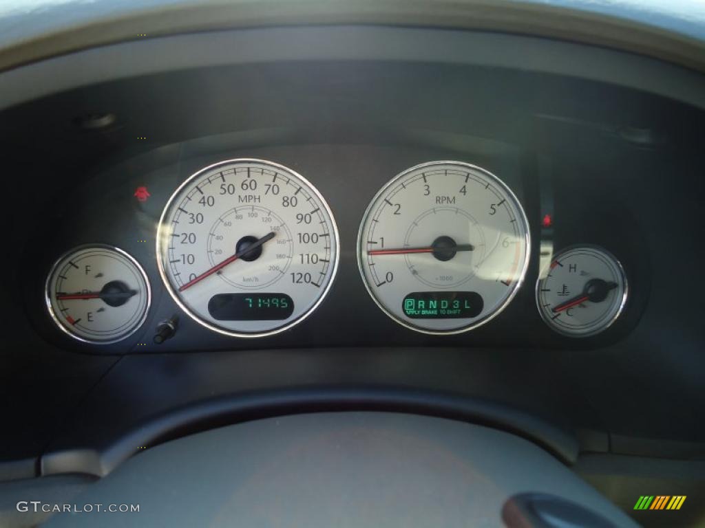 2007 Chrysler Town & Country Limited Gauges Photo #46793511