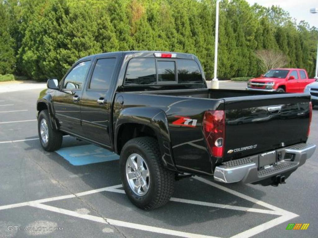 Black 2011 Chevrolet Colorado LT Crew Cab Exterior Photo #46793949