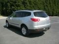 2011 Silver Ice Metallic Chevrolet Traverse LS  photo #3