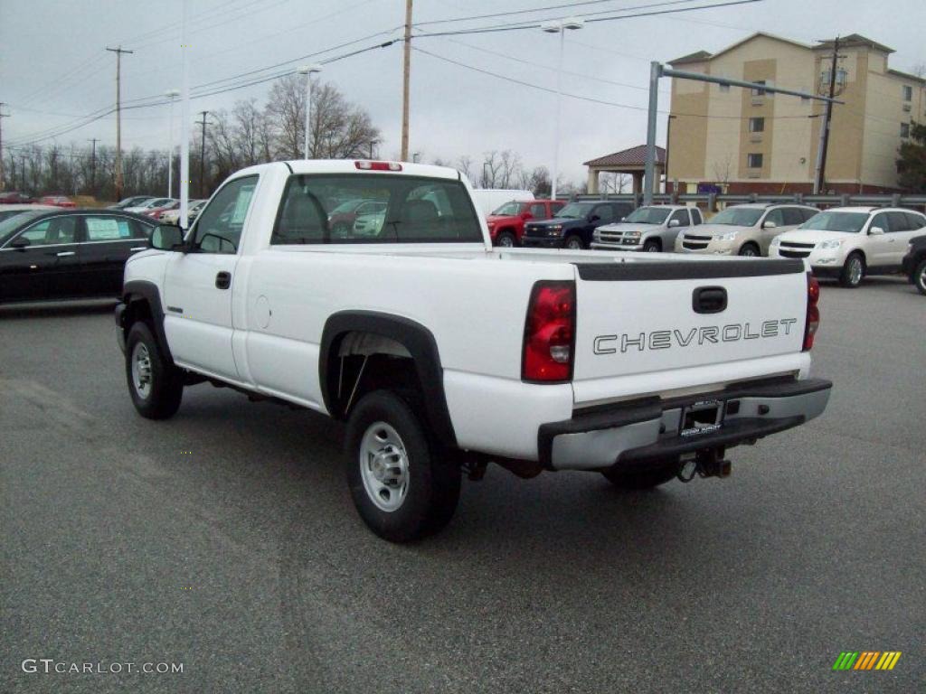 Summit White 2006 Chevrolet Silverado 2500HD Work Truck Regular Cab Exterior Photo #46794525